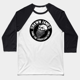 Shawn James The Shapeshifters Skull Patch Baseball T-Shirt